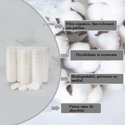 Hartie igienica, comprimata, hipoalergenica, tub 10 tablete